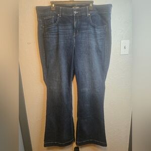 Torrid Bootcut Jeans Dark Wash Stretch Mid Rise Size 24R